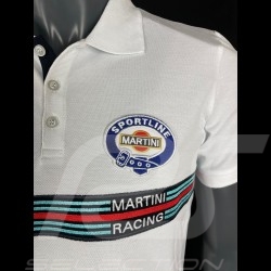 Sparco Replica Martini Racing Polo Shirt Weiß -  01275MRBI