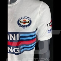 T-Shirt Martini Racing Blanc - homme Sparco 01274MRBI