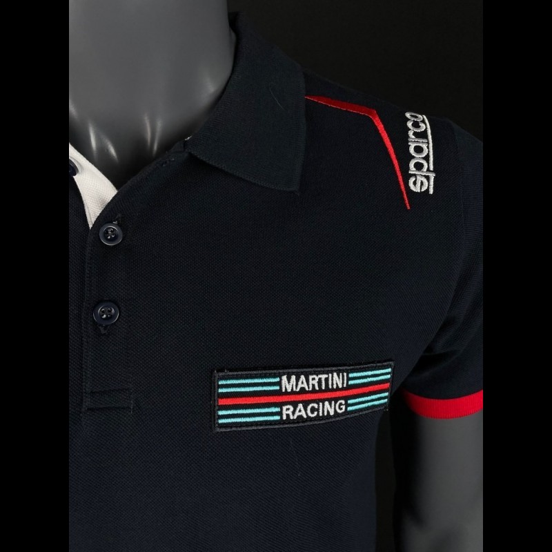 Martini Racing Poloshirt Marineblau Sparco 01276MR