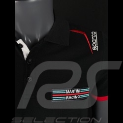 Martini Racing Polo-shirt Schwarz Sparco 01276MR