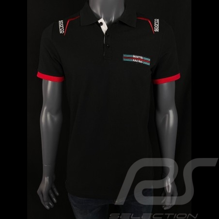 Martini Racing Polo shirt Black Sparco 01276MR