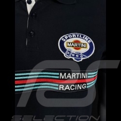 Sparco Replica Martini Racing Polo Shirt Schwarz -  01275MRNR