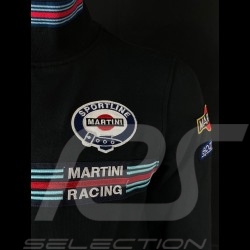 Veste Jacket Jacke Martini Racing Sweatshirt Zippé Noir Sparco 01278MR