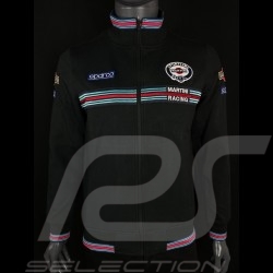 Veste Jacket Jacke Martini Racing Sweatshirt Zippé Noir Sparco 01278MR