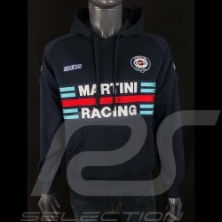 Sweatshirt Sparco Martini Racing Hoodie Dunkelblau- Herren 01279MRBM