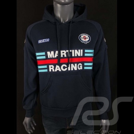 Sweatshirt Sparco Martini Racing hoodie Navy Blue - men 01279MRBM