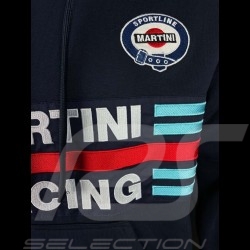 Sweatshirt Sparco Martini Racing hoodie à capuche bleu marine- homme 01279MRBM
