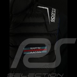 Martini Racing  Jacke Gesteppte Ärmellose Schwarz Sparco 01259MR