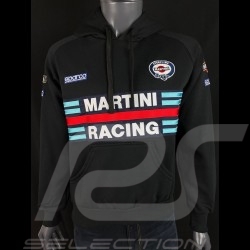 Sweatshirt Sparco Martini Racing hoodie à capuche noir - homme 01279MRNR