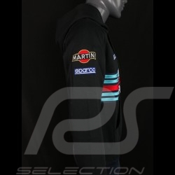 Sweatshirt Sparco Martini Racing hoodie Black - men 01279MRNR