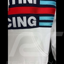 Sweatshirt Sparco Martini Racing hoodie white - men 01279MRBI