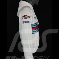 Sweatshirt Sparco Martini Racing hoodie white - men 01279MRBI