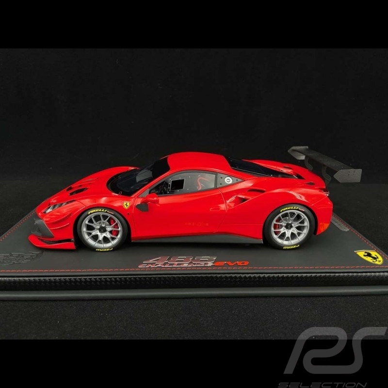 Ferrari 488 Challenge EVO 2020 rouge Rosso Scuderia 1/18 BBR P18186G