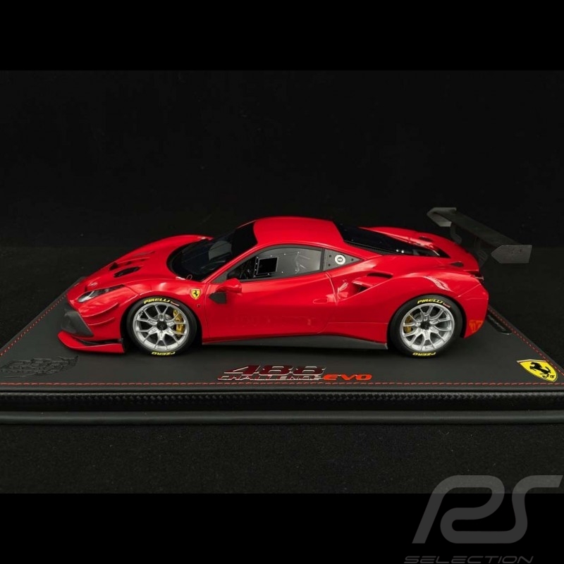 Ferrari 488 Challenge EVO 2020 red Rosso Corsa 1/18 BBR P18186E