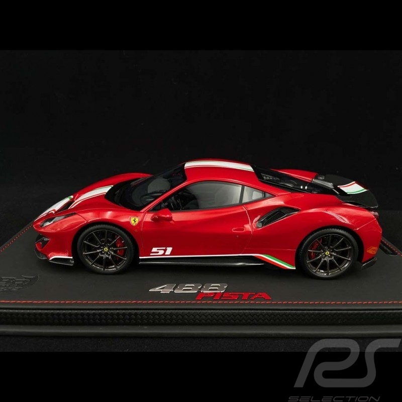 Ferrari 488 Pista Piloti Ferrari 2018 rouge Rosso Corsa 1/18 BBR P18160A2