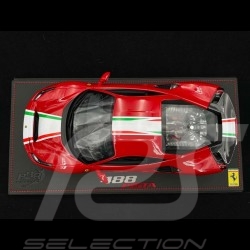 Ferrari 488 Pista Piloti Ferrari 2018 red Rosso Corsa 1/18 BBR P18160A2