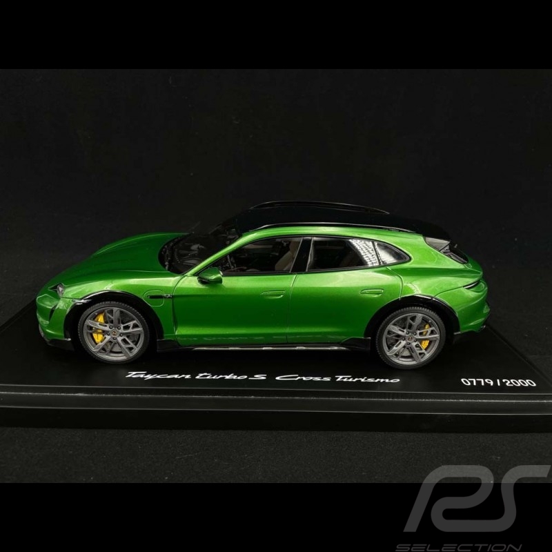 Porsche Taycan Turbo S Cross Turismo 2021 Mamba grün metallic 1/18 Minichamps WAP0217830M001 Porsche Taycan Turbo S Cross Turismo 2021 Mamba grün metallic 1/18 Minichamps WAP0217830M001