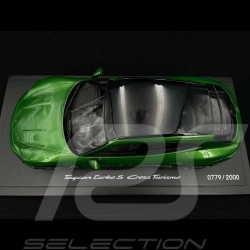 Porsche Taycan Turbo S Cross Turismo 2021 Mamba green metallic 1/18 Minichamps WAP0217830M001