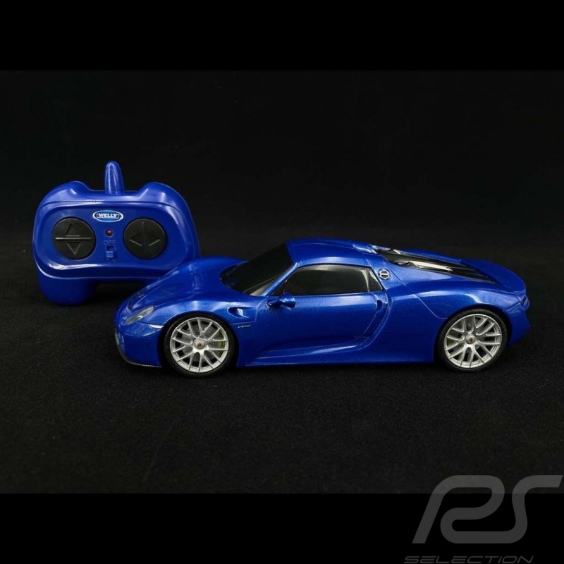 Porsche 918 Spyder Radio commandée bleu saphir 1/24 Porsche MAP02481018 Porsche 918 Spyder Radio commandée bleu saphir 1/24 Porsche MAP02481018