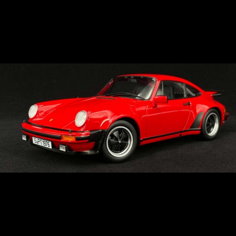 Porsche 911 Turbo 3.0 type 930 1976 red 1/18 KK Scale KKDC180571