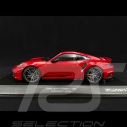 Porsche 911 Turbo S type 992 2020 carmine red 1/18 Minichamps 155069070