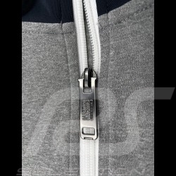 Porsche Jacke Martini Racing Fullzip Sweatshirt Heather grau / Navy blau WAP551M0MR - Herren