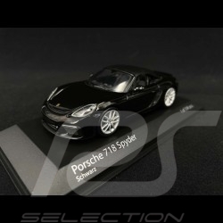 Porsche 718 Spyder type 982 2020 Noir 1/43 Minichamps 410067701