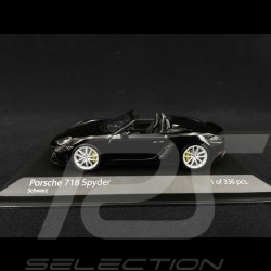 Porsche 718 Spyder type 982 2020 Schwarz 1/43 Minichamps 410067701