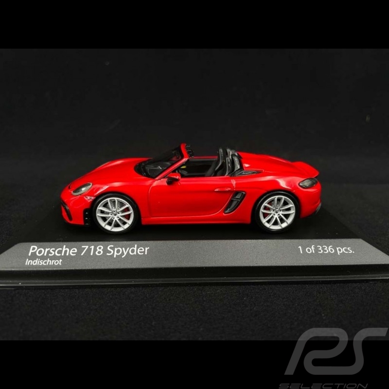 Porsche 718 Boxster Spyder type 982 2020 inischrot 1/43 Minichamps 410067702