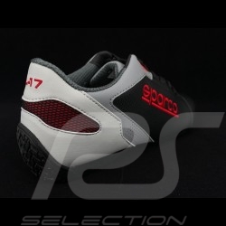 Chaussure de conduite Sparco Sneaker sport SL-17 noir / blanc / rouge / gris - homme