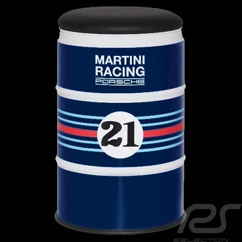 Porsche Sitz Martini Racing Ölfasses Innen- oder Außenbereich WAP0501000MSFS Porsche Sitz Martini Racing Ölfasses Innen- oder Außenbereich WAP0501000MSFS