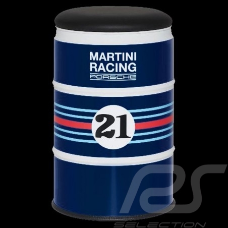 Siège Porsche Tonneau Martini Racing pour intérieur / extérieur WAP0501000MSFS seating tun Ölfasses sitz