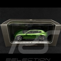 Porsche Taycan Turbo S Cross Turismo 2021 Mamba green metallic 1/43 Minichamps WAP0207830M003