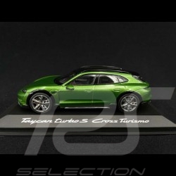 Porsche Taycan Turbo S Cross Turismo 2021 Mamba grün metallic 1/43 Minichamps WAP0207830M003