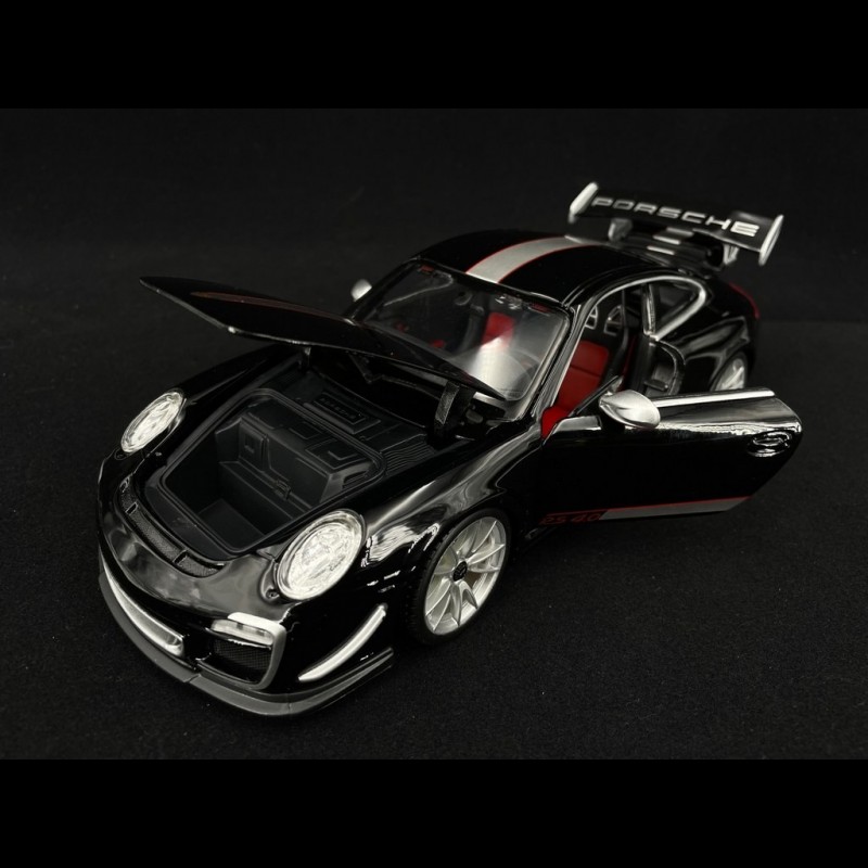 Porsche 911 GT3 RS Noire Bburago 1/18 - Miniature Neuve Sous Boîte - 11036BL