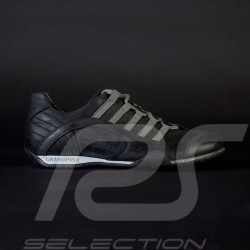 Chaussure Shoes Schuhe Sport sneaker / basket Style pilote Noir Asphalte - homme