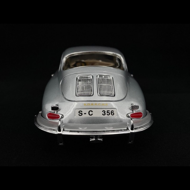 1961 Porsche 356 B Coupé 1:18, orange, Felgenumbau, Bburago | Kaufen