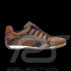 Sneaker / basket shoes Race driver Design Cognac Brown - men