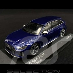 Audi RS6 Avant 2019 bleu Navarra blue blau1/43 Minichamps 410018011