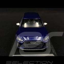 Audi RS6 Avant 2019 bleu Navarra blue blau1/43 Minichamps 410018011