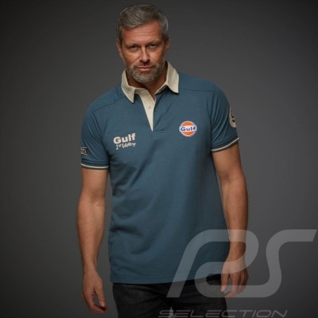 Tee-shirt homme Gulf Racing Grand Prix Originals gulf blue