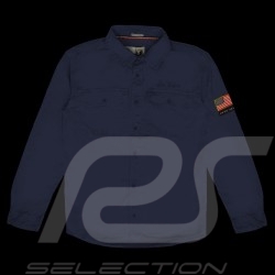Steve McQueen Shirt US army Marineblau - Herren
