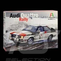 Modellbausatz Audi Quattro Rallye Monte Carlo 1981 Hannu Mikkola 1/24 Italeri 3642