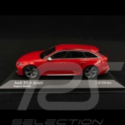 Audi RS6 Avant 2019 rouge Tango 1/43 Minichamps 410018010