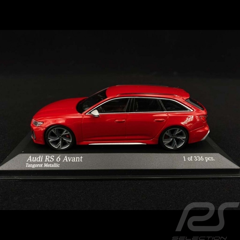 Audi RS6 Avant 2019 Tangorot 1/43 Minichamps 410018010