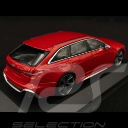 Audi RS6 Avant 2019 rouge Tango 1/43 Minichamps 410018010