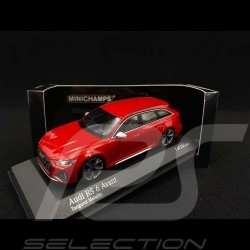 Audi RS6 Avant 2019 rouge Tango 1/43 Minichamps 410018010