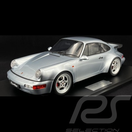 Porsche 911 Turbo 3.6 type 964 1994 gris polaire 1/8 Minichamps 800666002