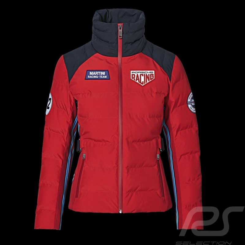Porsche Jacke Martini Racing 1971 Gepolstert Red / Dunkelblau WAP555M0MR - Damen Porsche Jacke Martini Racing 1971 Gepolstert Red / Dunkelblau WAP555M0MR - Damen
