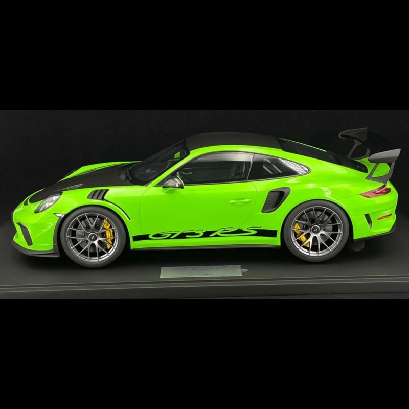 Porsche 911 GT3 RS type 991 2018 lizard green 1/8 Minichamps 800641000
